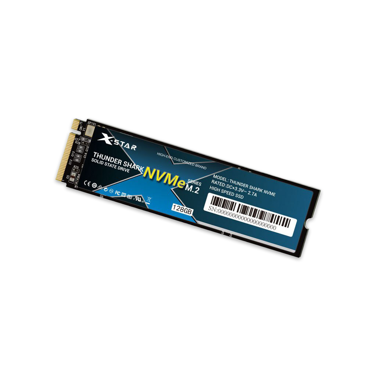 Ổ cứng gắn trong SSD XStar NVMe 256 Gb (NVMe PCIe/ Gen3x4 M2.2280) NEW 100% - Bảo Hành 36 Tháng