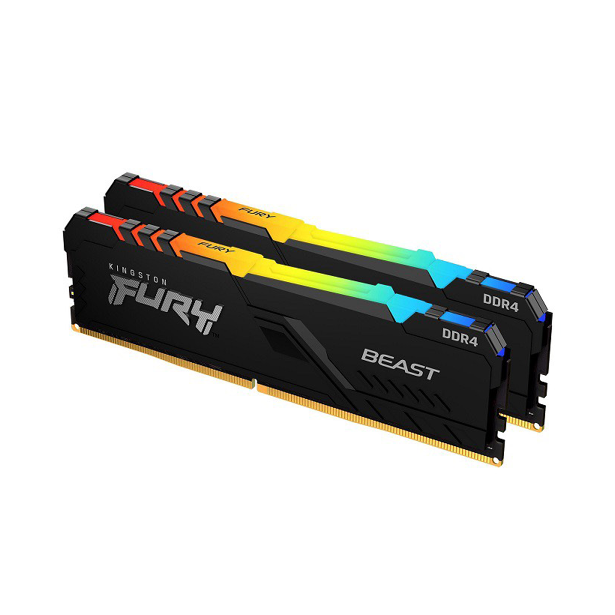 Ram Kingston 8G/3200 Fury Beast LED RGB bảo hành 36 tháng