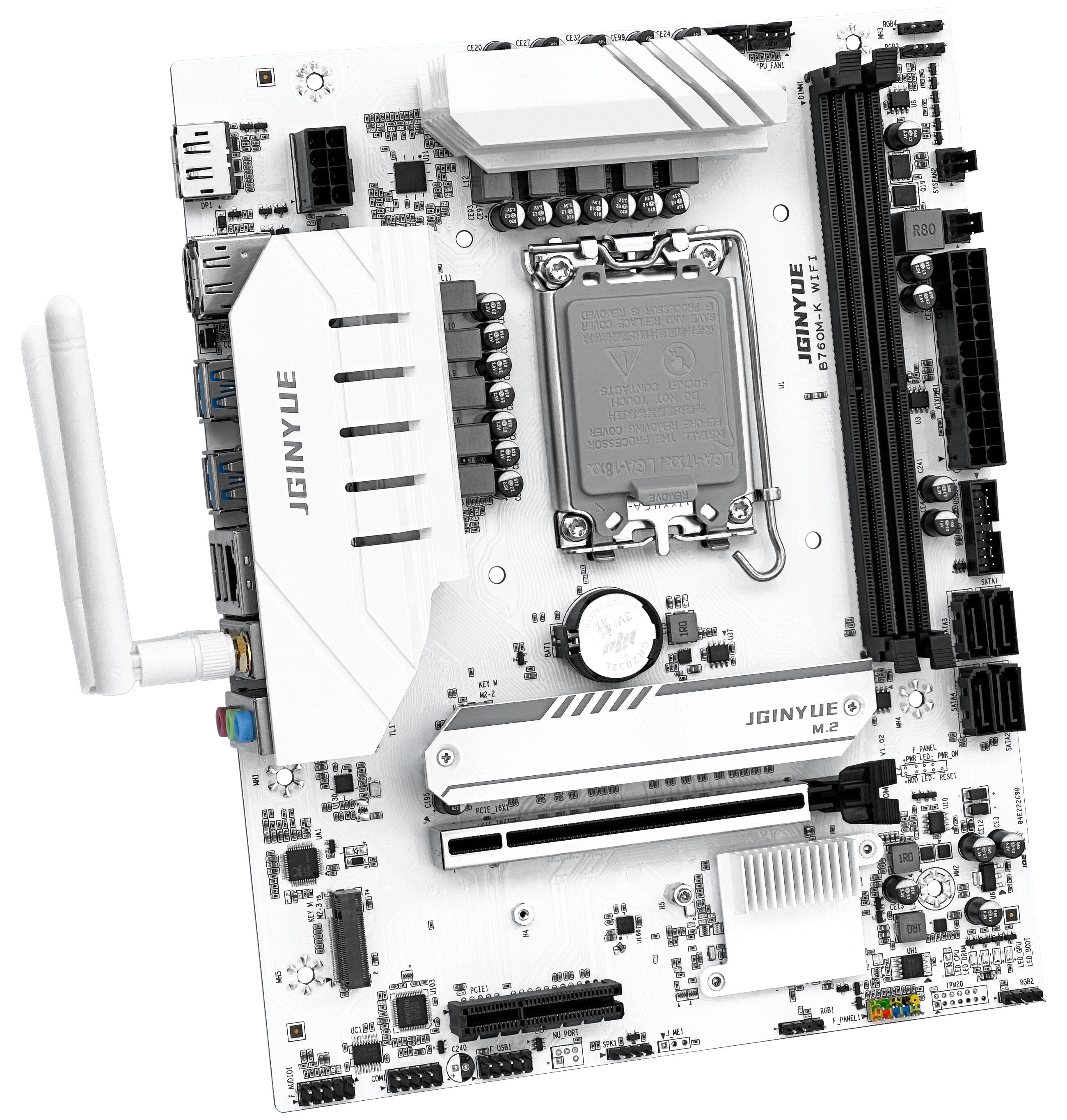 Bo mạch chủ Mainboard JGINYUE B760M-K WIFI bảo hành chính hãng 36 tháng