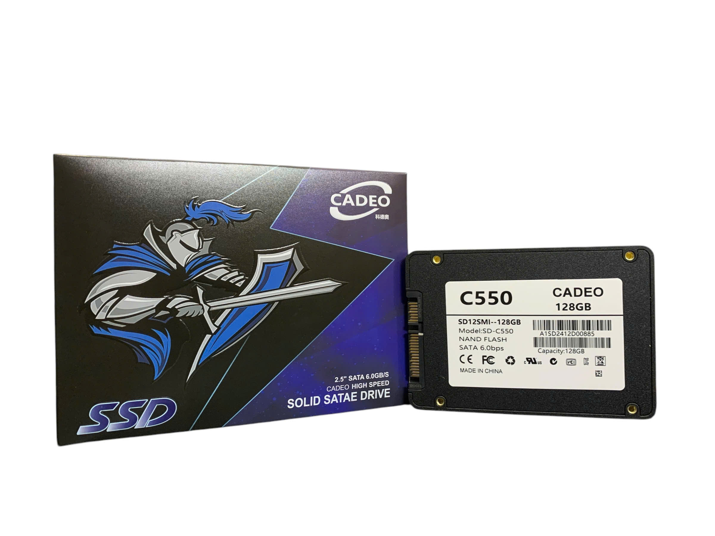 Ổ cứng SSD gắn trong CADEO SATA 2.5 inch 512GB - Bảo Hành 60 Tháng