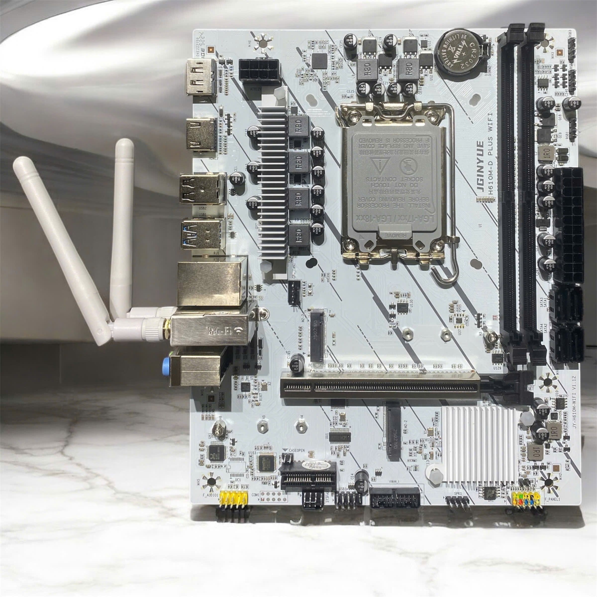 Bo mạch chủ Mainboard JGINYUE H610M-D Plus WIFI bảo hành chính hãng 36 tháng