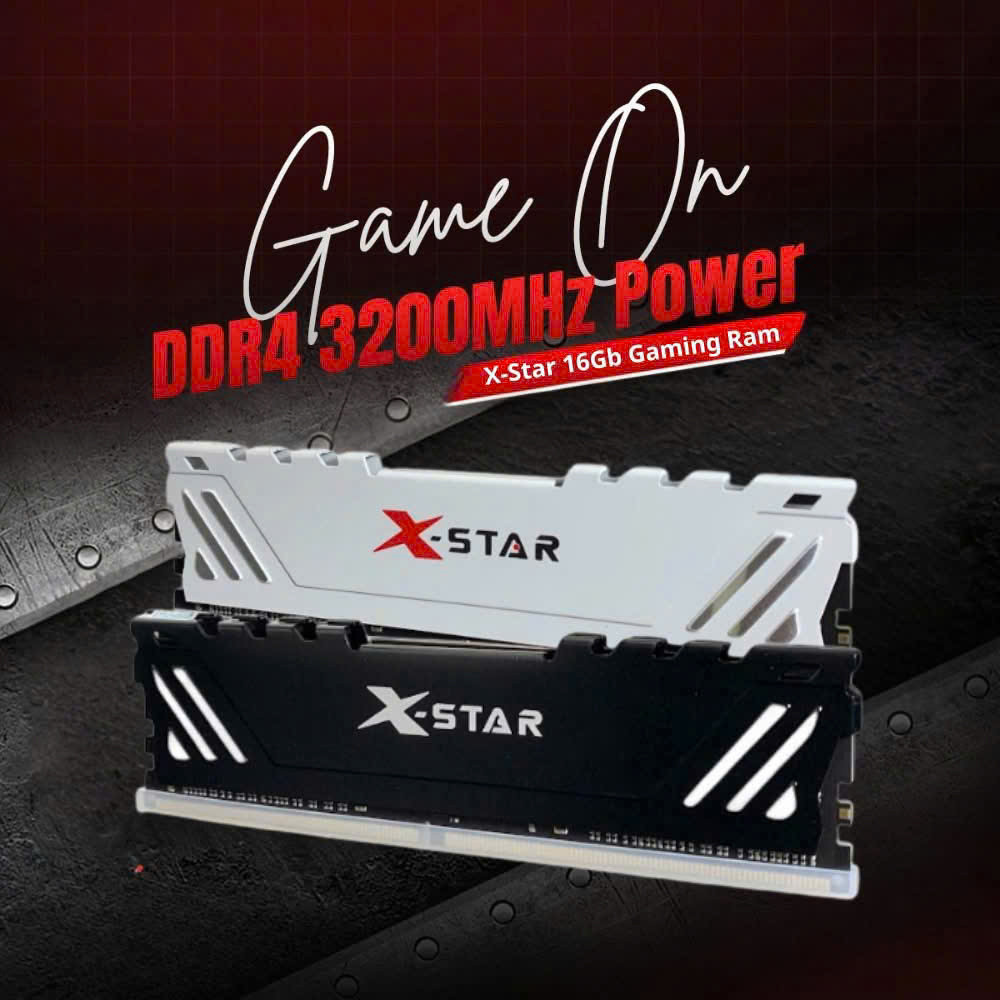 Ram PC DDR4 XSTAR 8GB bus 3200 Tản nhiệt bảo hành chính hãng 36 tháng